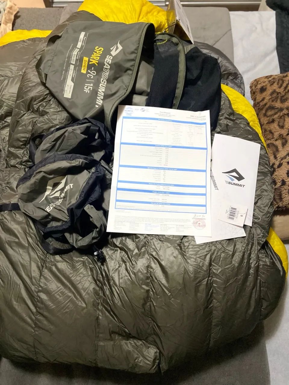 Saco de Dormir Sea To Summit Spark 3 (-9) NOVO MODELO - Foto 4