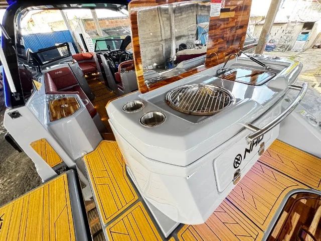 Lancha NHD 270 (265 nomenclatura Internacional) Open com motor de Popa 4T - Zero Milhas - Foto 3