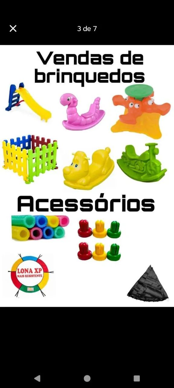 Gangorras infantis vários modelos disponíveis 