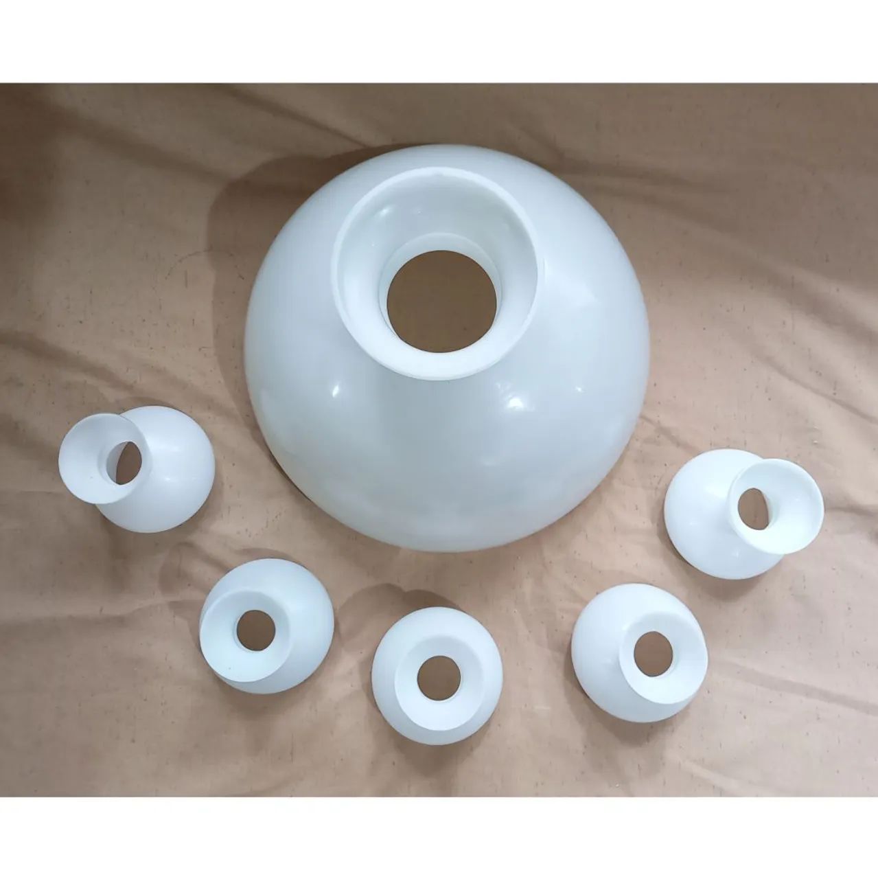 Cúpulas para lustres. Conjunto com 6 peças. - Foto 2