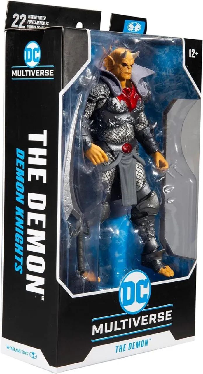 Action figure The Demon Dc Comics Multiverse - Mcfarlane Toys 18 cm com acessórios - Foto 6