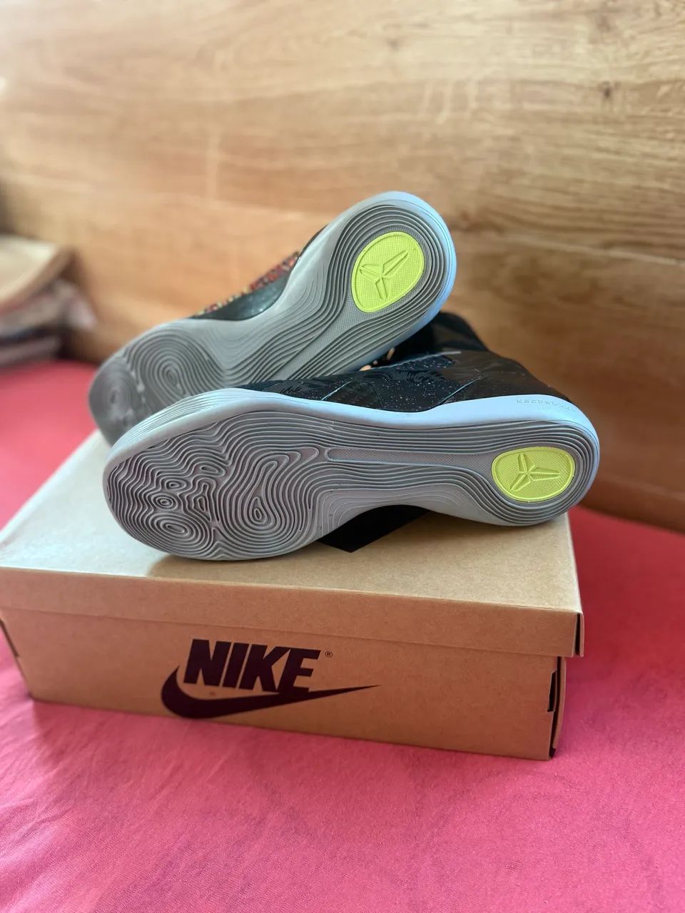 Nike Kobe 9 Protro Elite Masterpiece Black Metallic Silver