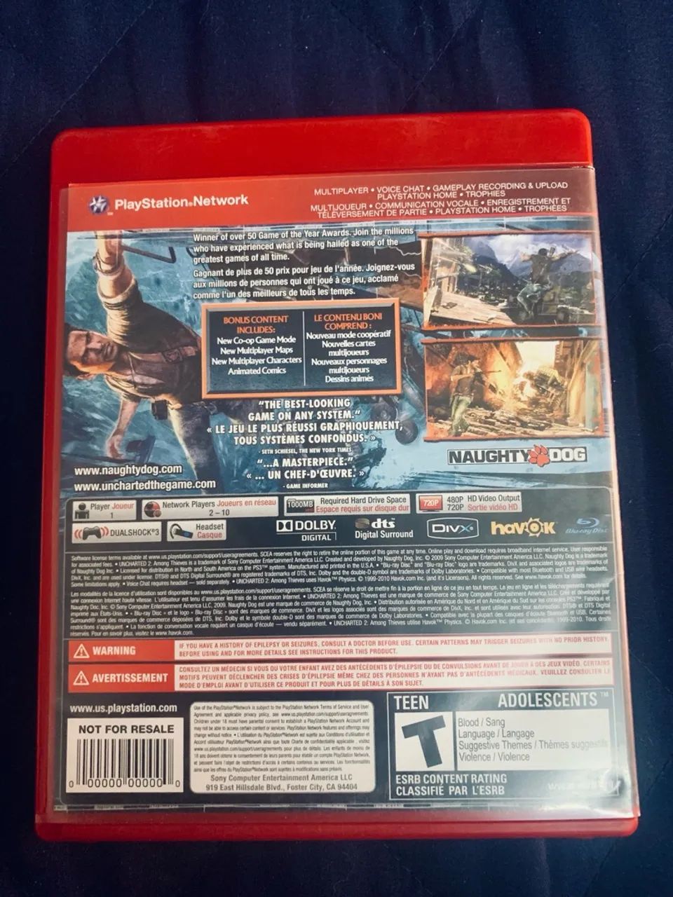 Uncharted 2: Among Thieves - Game of the Year Edition (PS3) - Foto 2