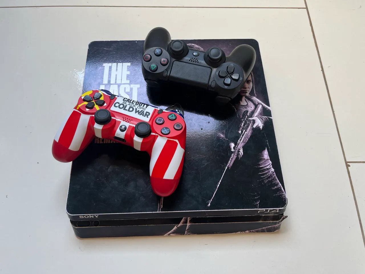 Playstation Slim Controles+ 50 jogos Consoles de Vídeo Game