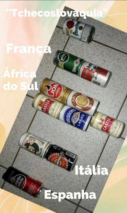 Coleção de latinhas raras antigas - Foto 4