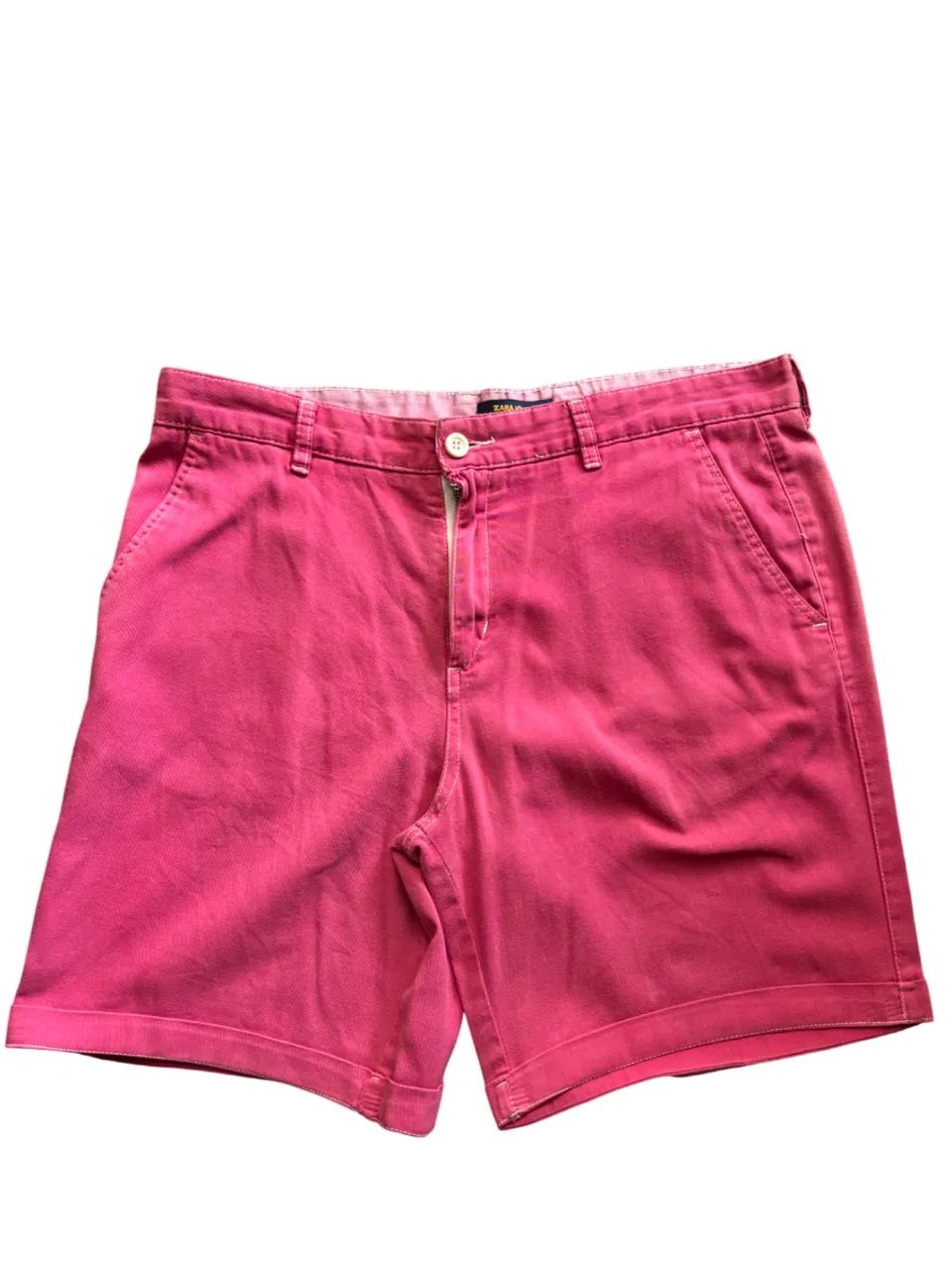 Bermuda Rosa Zara Young Tamanho G 