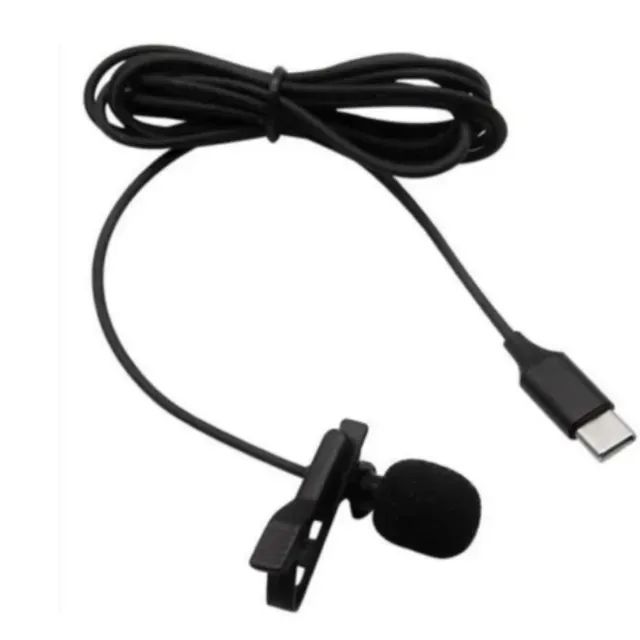 Microfone de lapela TIPO-C Inova MIC-7588 LIVE E GRAVAÇÃO DE AULAS