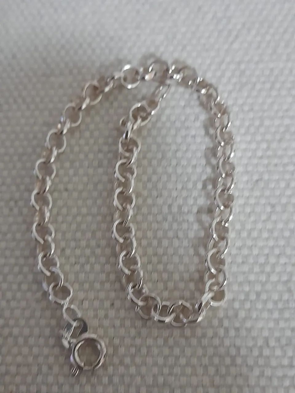 Pulseira prata Elo português - Foto 5