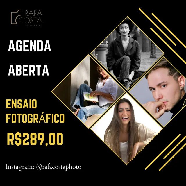 Ensaio Fotográfico Estúdio