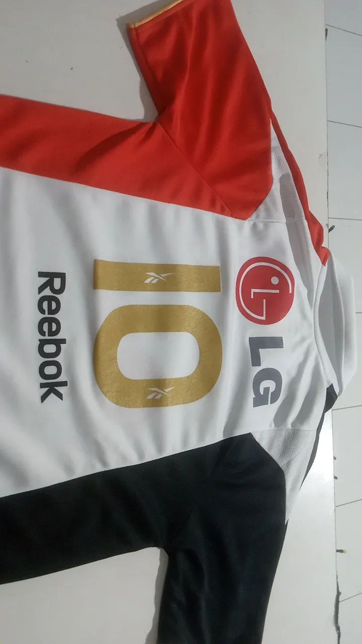 CAMISA SÃO PAULO REEBOK ORIGINAL DA ÉPOCA INFANTIL  - Foto 3