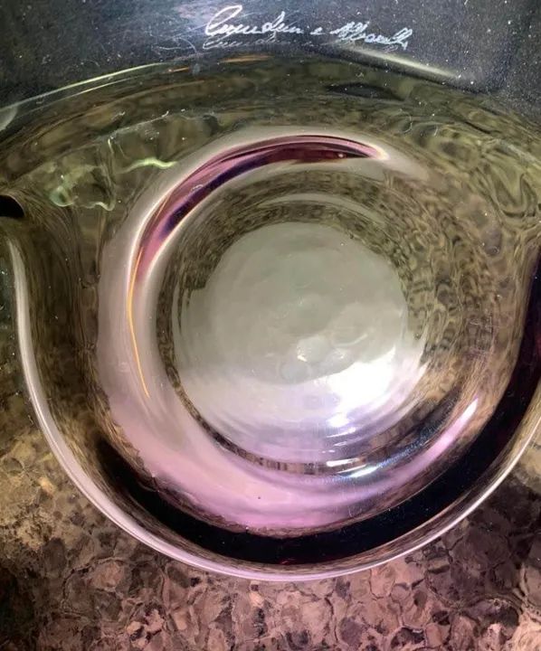 Murano Escultura cristal Murano Assinado - Autêntico italiano. - Foto 3