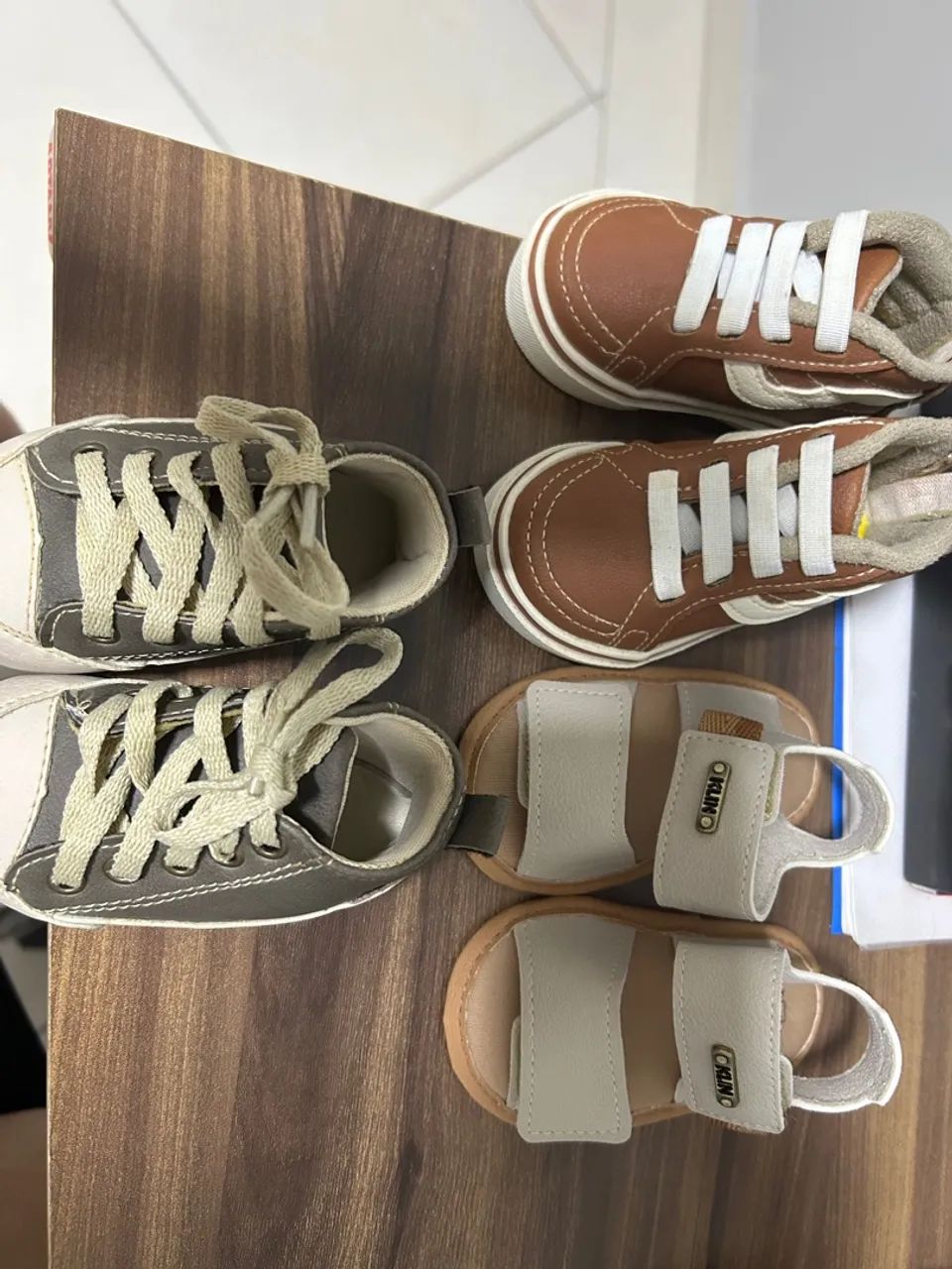 Kit de calçados para Bebê - 11 centímetros (6 a 9meses) - Foto 4