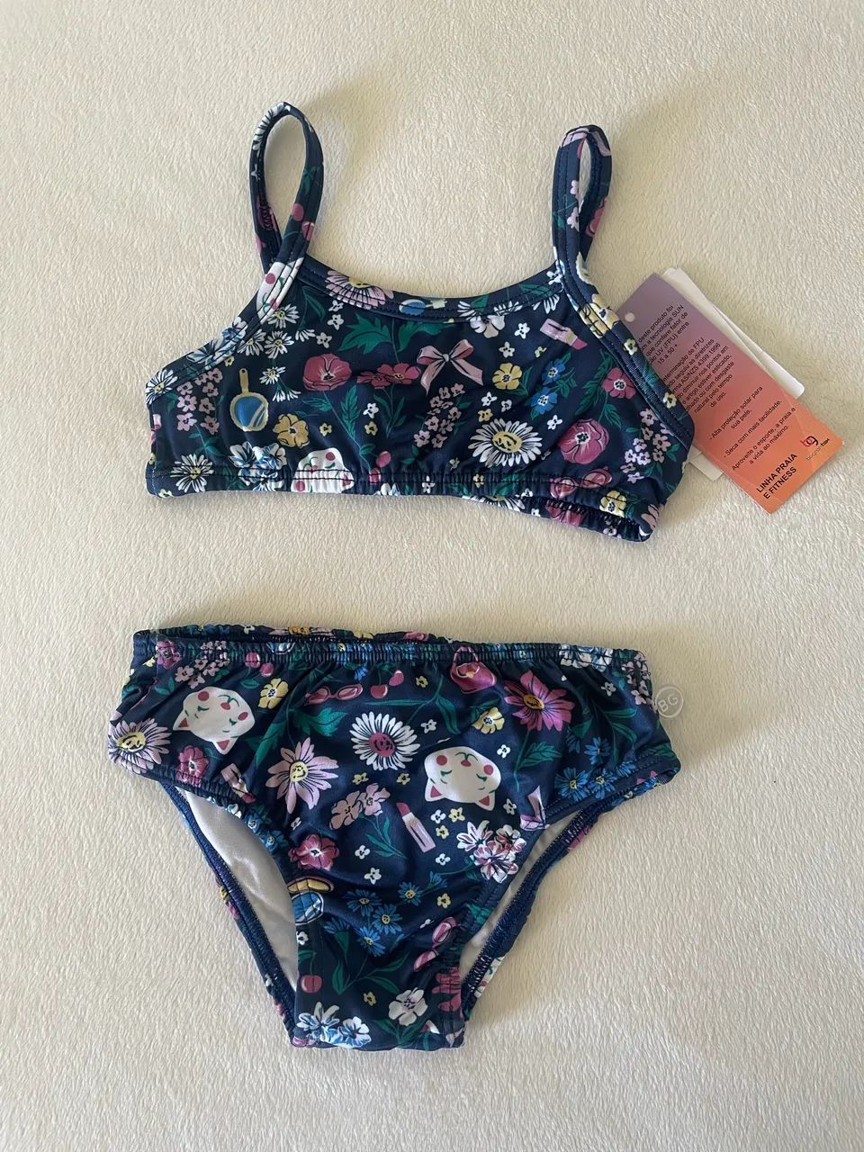 Biquíni Azul - Novo - 3 anos