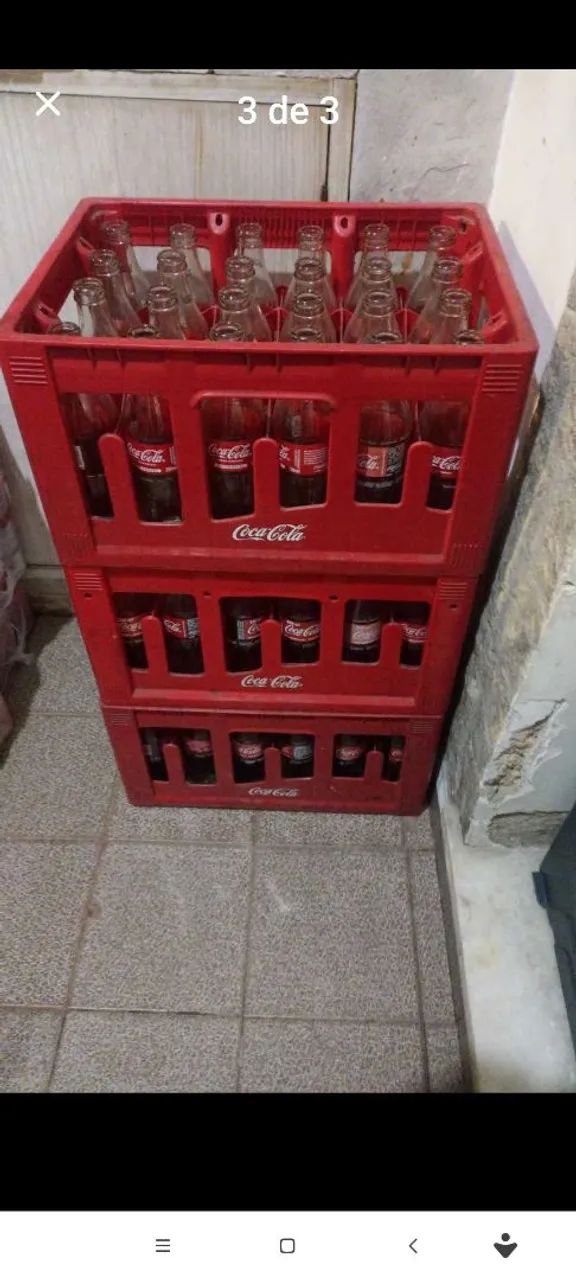 Engradado de Coca Cola retornável  - Foto 3