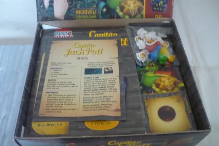 Jogo Capitão Jack Pott Completo Em Bom Estado - Foto 2