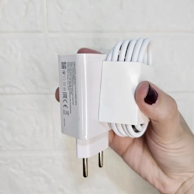 Carregador Turbo Power 45w (Tipo-C Duplo) - Novo - Foto 2