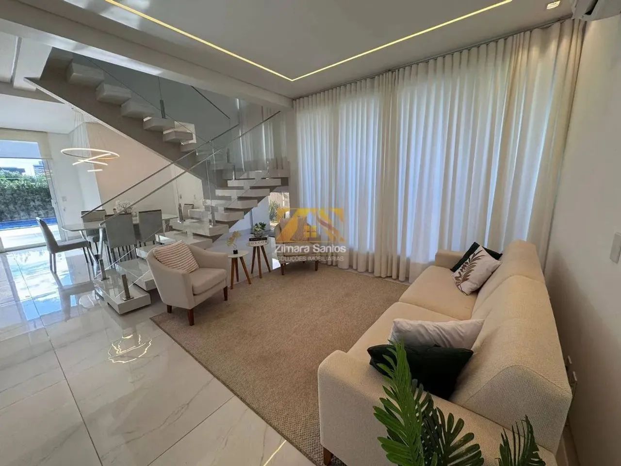 Casa Alto Padrão, com 4 suítes, 298 m² - 109 sul (Arso 14) - Condomínio Alphaville1-Quadra - Foto 4