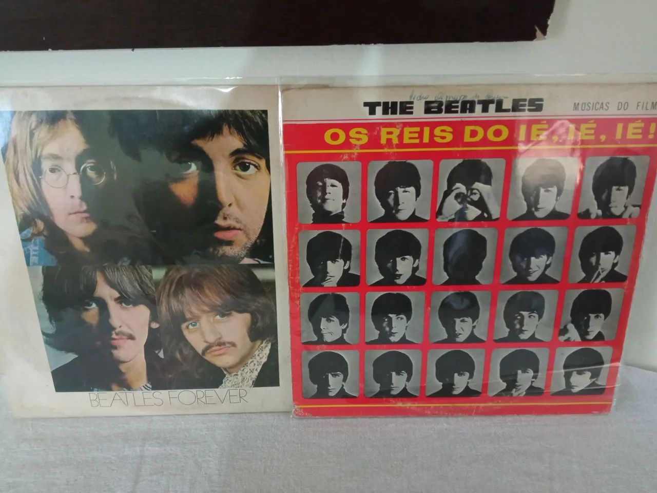 Discos de Vinil Beatles Forever e Os Reis do Iê, Iê, Iê!