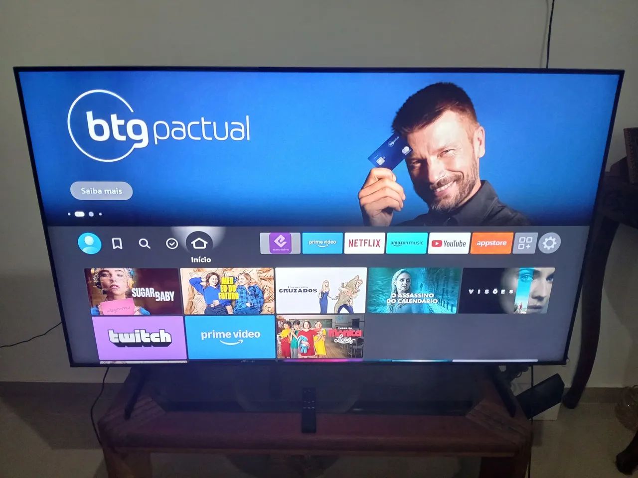 Smart tv samsung 60 polegadas 4K - Foto 5