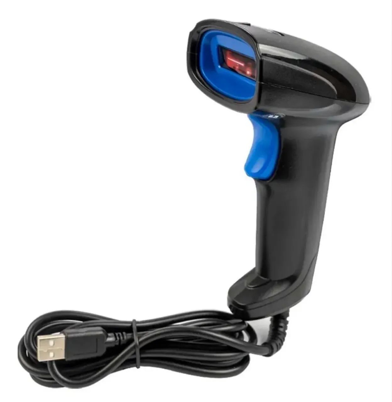 Leitor De Código De Barra Com Fio Exbom Lcb-150 Resolução 4m 127/220v Preto Usb - Foto 4