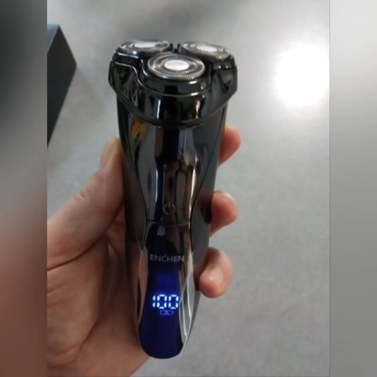 Barbeador elétrico XIAOMI Enchen/3 lâminas flutuantes/display lcd/lavável/ Recarregável 