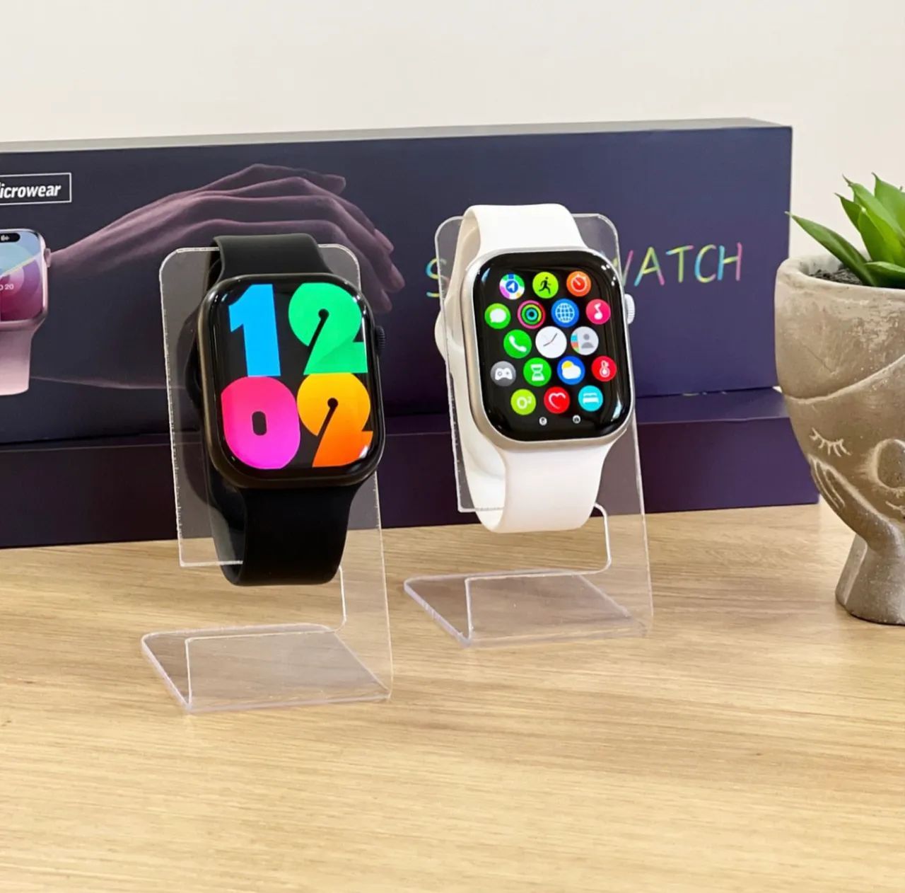 Smartwatch w29s- resiste a água, com chatGPT.