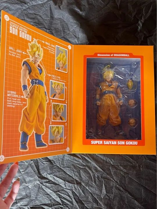 Dragon Ball - Goku SSJ (original c/ selo toei) - Foto 2