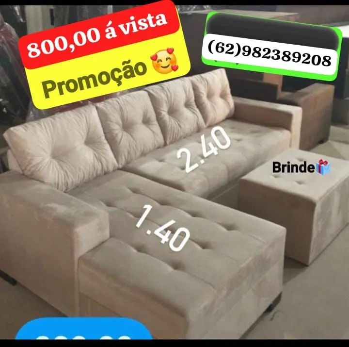 Sofá direto da fábrica 