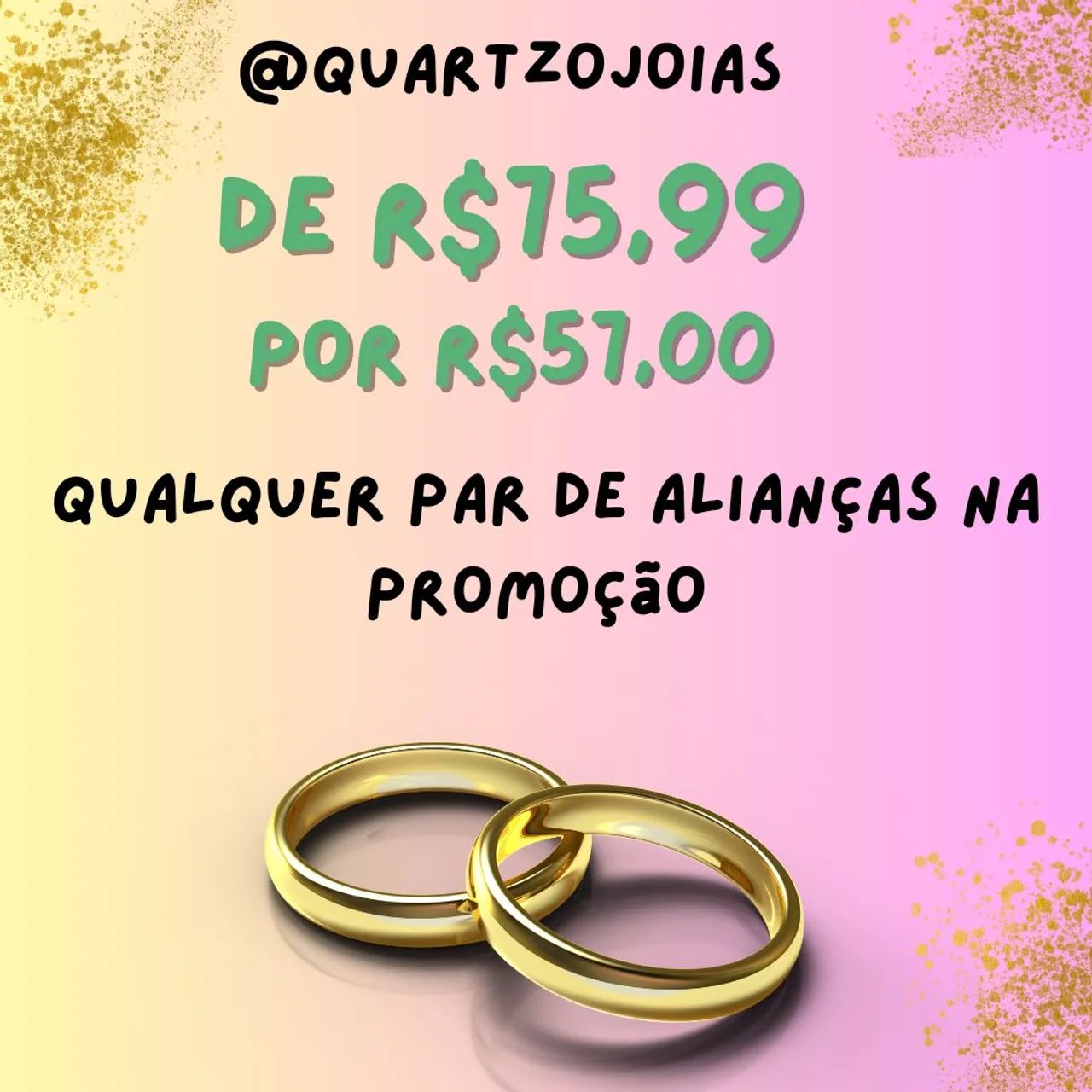 Par de Aliança de namoro noivado e casamento