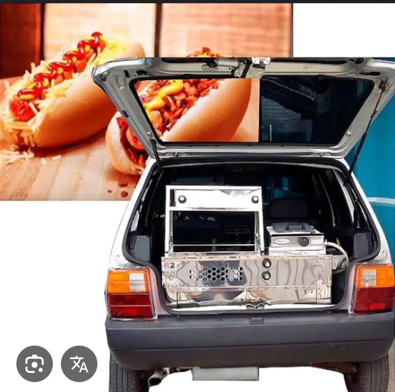 Food Truck Completo para Venda de Hot Dogs