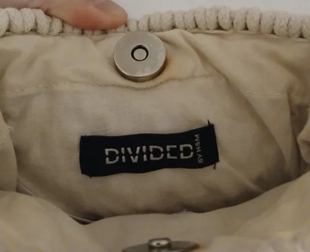Bolsa de macramê H&M tiracolo - Foto 5