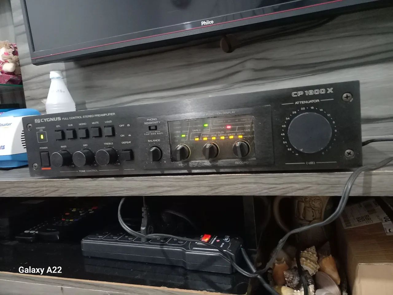 Amplificador Estéreo Cygnus CP 1800 X - Foto 2