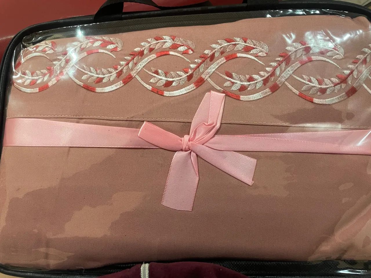 Jogo de Cama king Bordado 3000 Fios Goldsun King - Foto 2