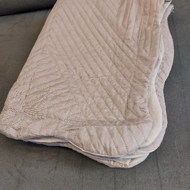 NOVO | Par Porta Travesseiros 70x50cm Rosê Matelassê Com Abas (fronhas) - Foto 5