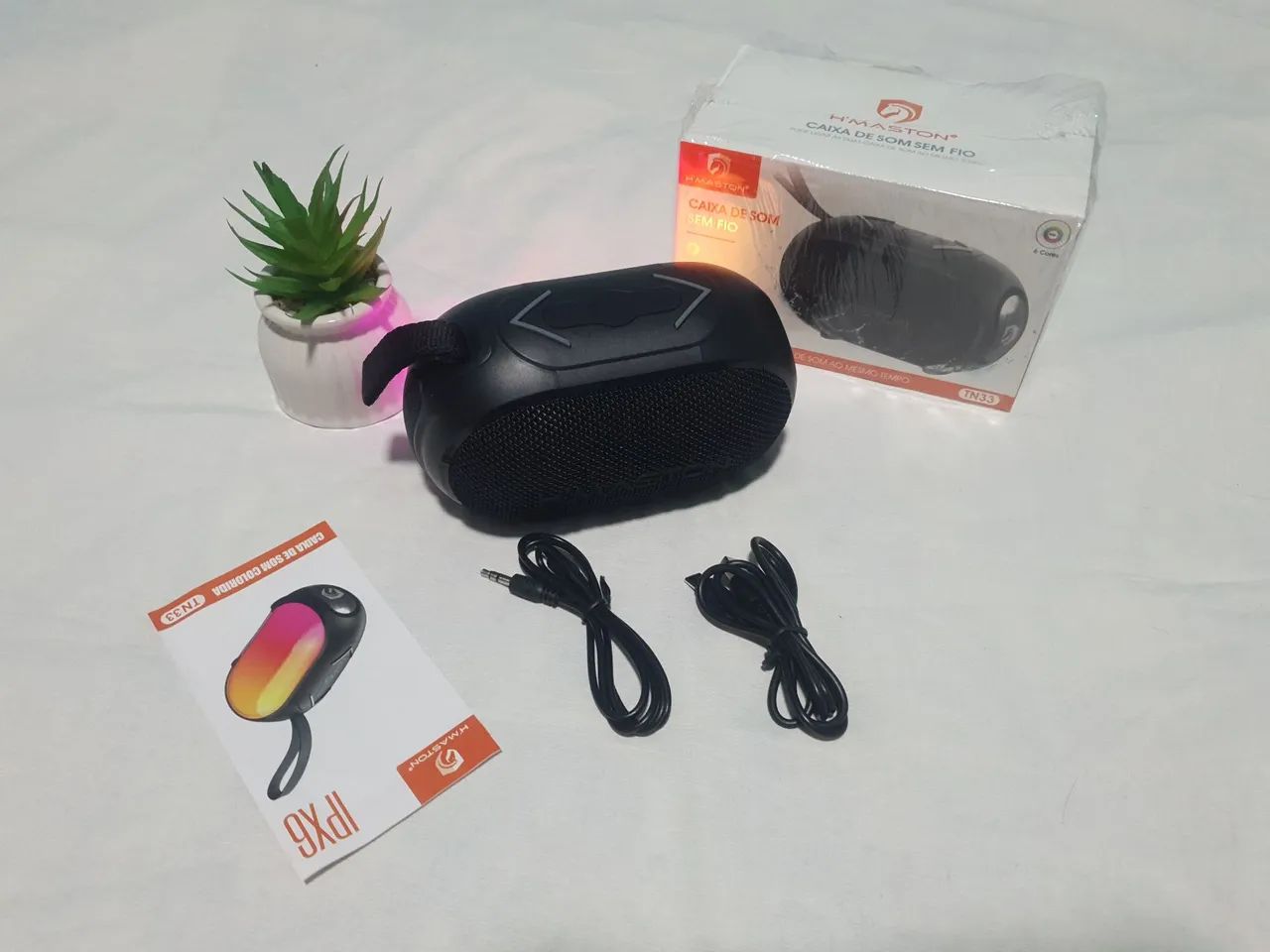 Caixa de Som Bluetooth TN33 Hmaston
