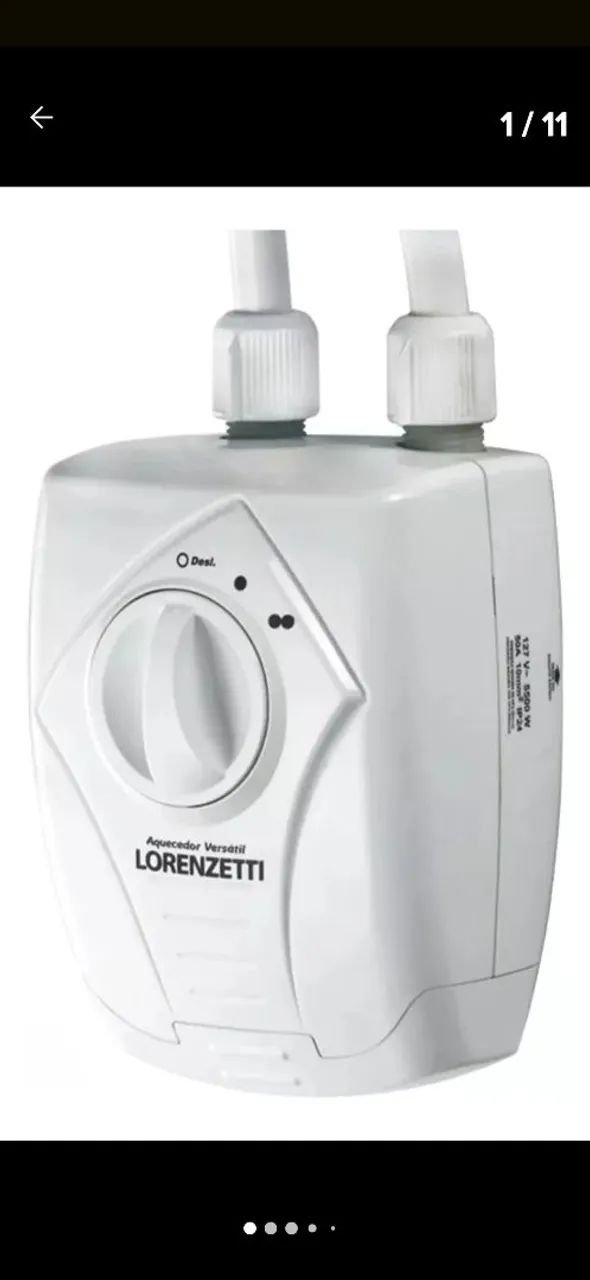 Aquecedor pia 127v lorenzetti + 4 resistências 