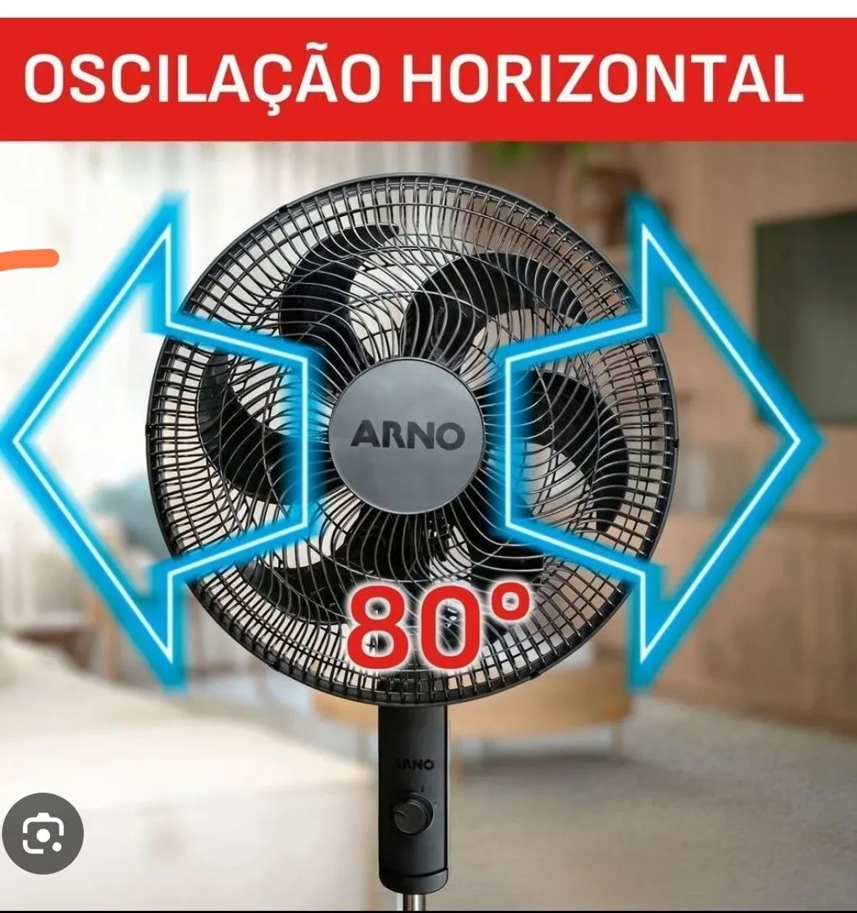 VENTILADOR COLUNA 40CM ARNO  - Foto 2