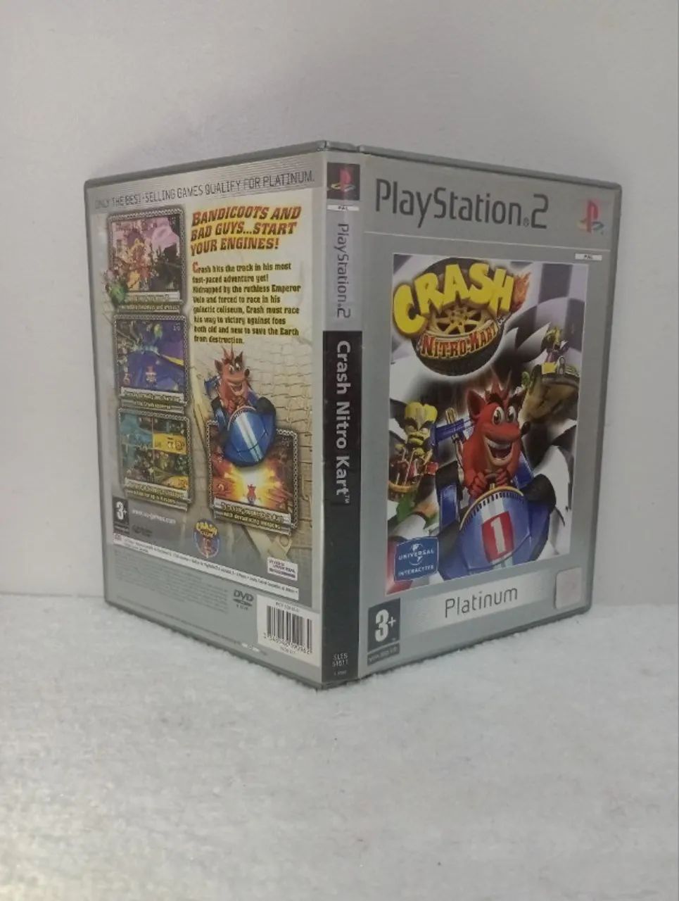Crash Nitro Kart PLAY 2 PLATINUM PAL EUROPEU  - Foto 3