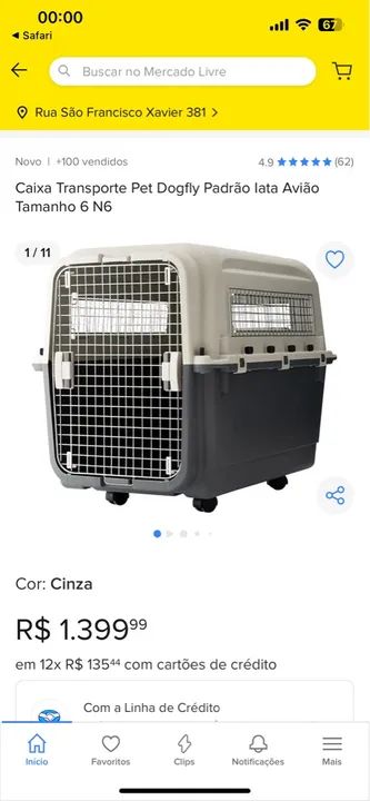 Caixa de Transporte para Animais - Foto 6