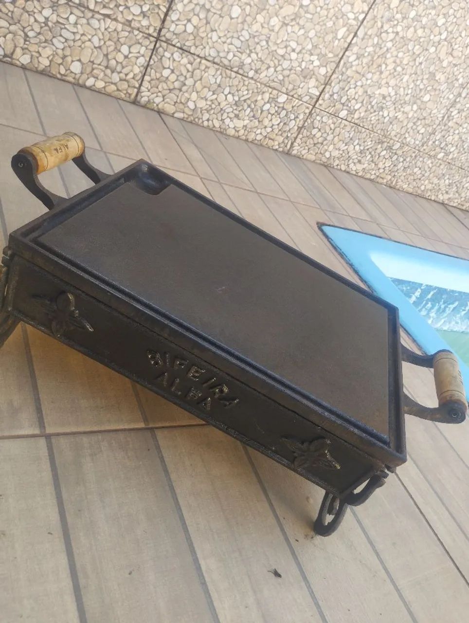 Chapa de Ferro Fundido para Churrasco - Foto 3