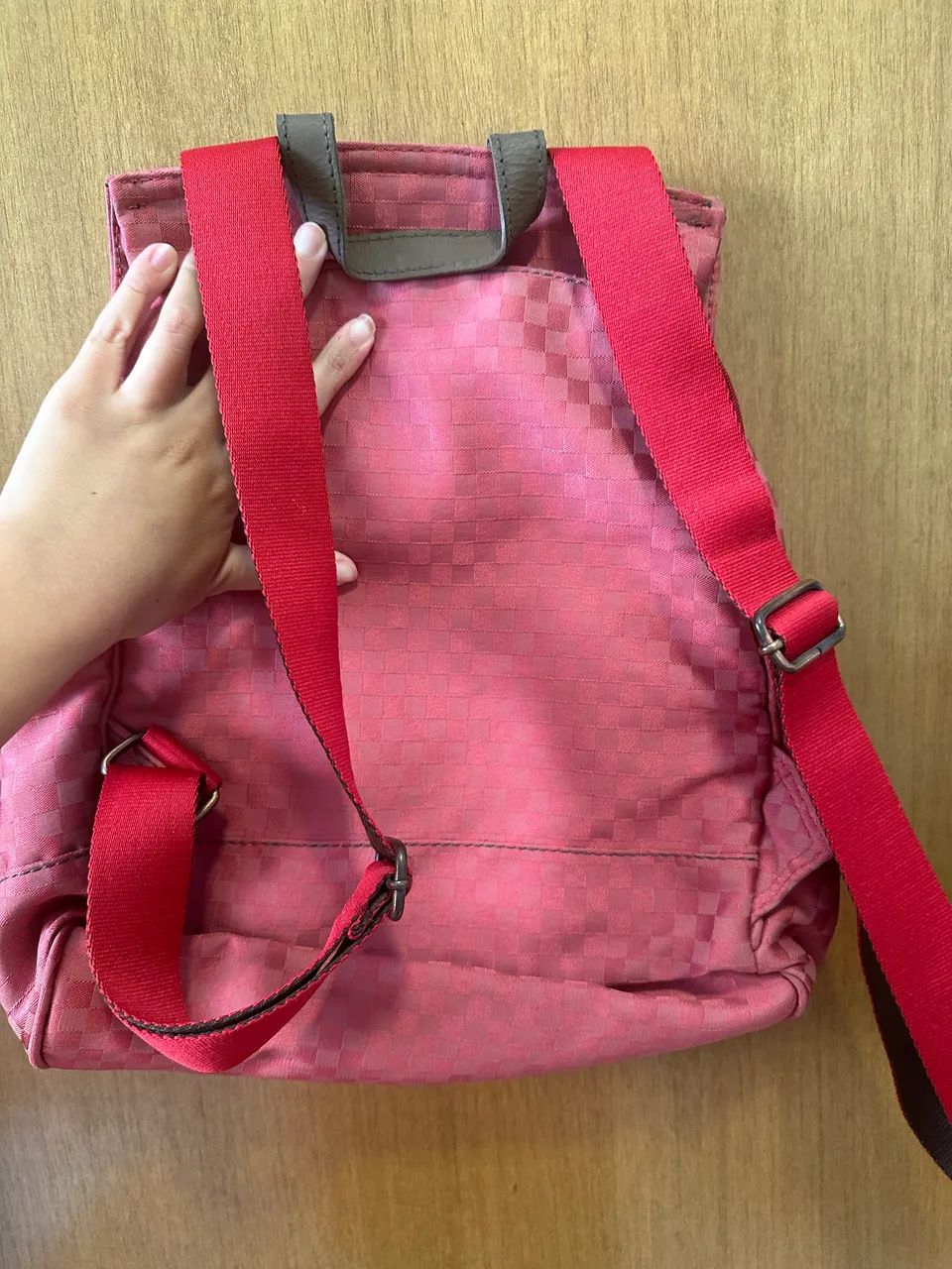 Mochila Uncle K Quadriculada - Foto 2