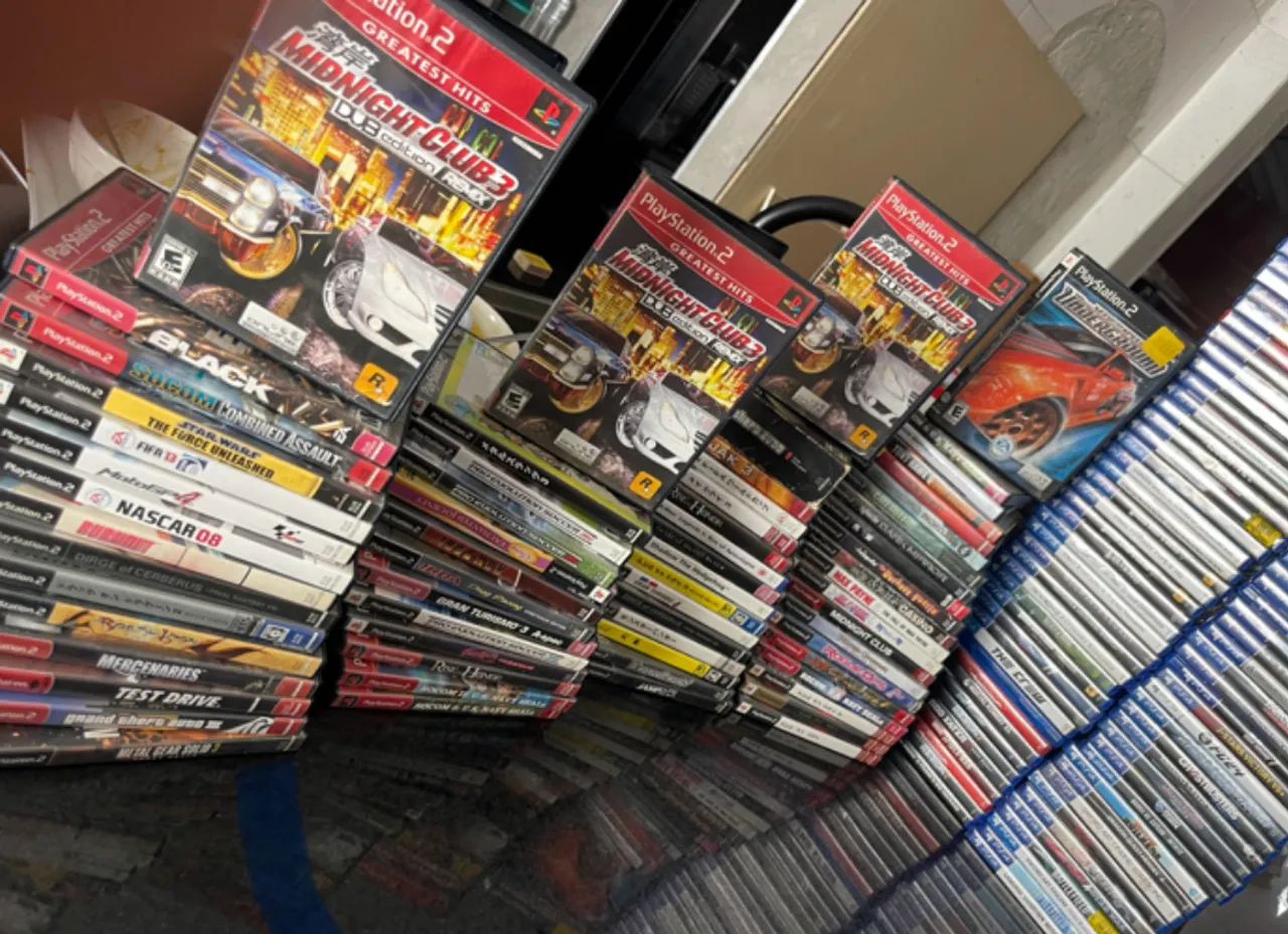 Coleção de Jogos de Playstation 2 - troco originais 