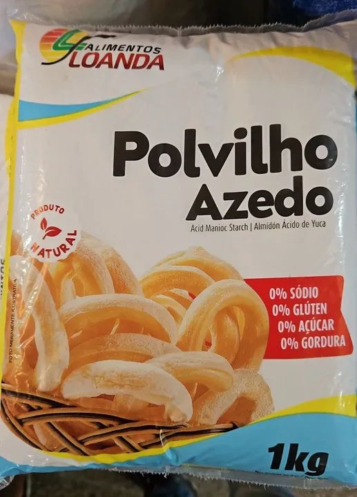 Polvilho Azedo e Doce, Fécula e