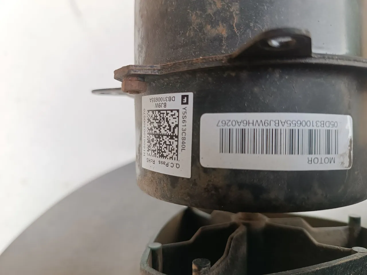 Motor ventilador Samsung vírus doctor