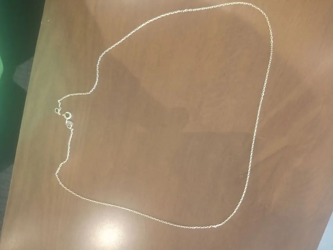 Cordao delicado com corrente fina magold.               Promoção de 289,00 por 150,00