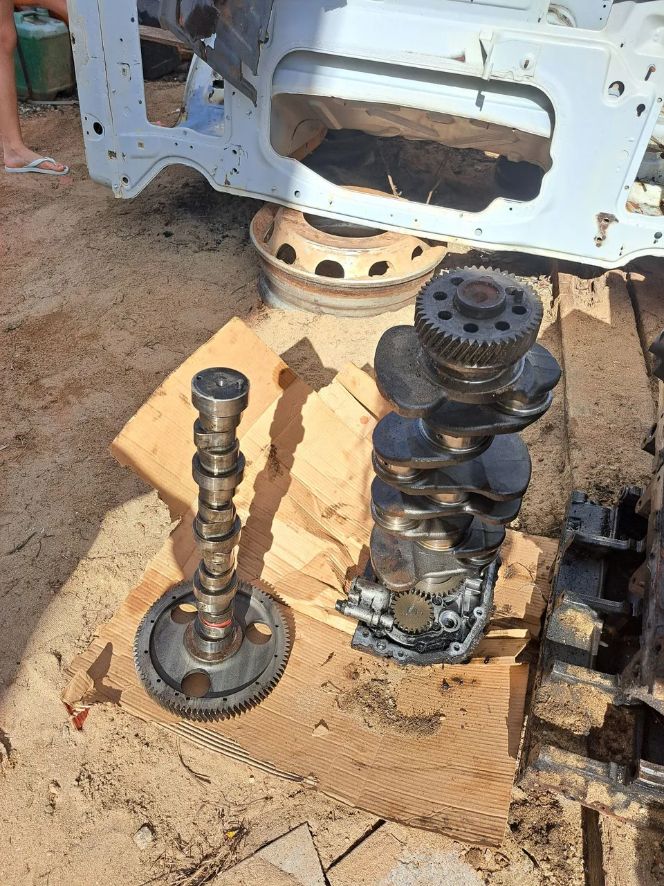 Peças usada de Motor para Caminhão