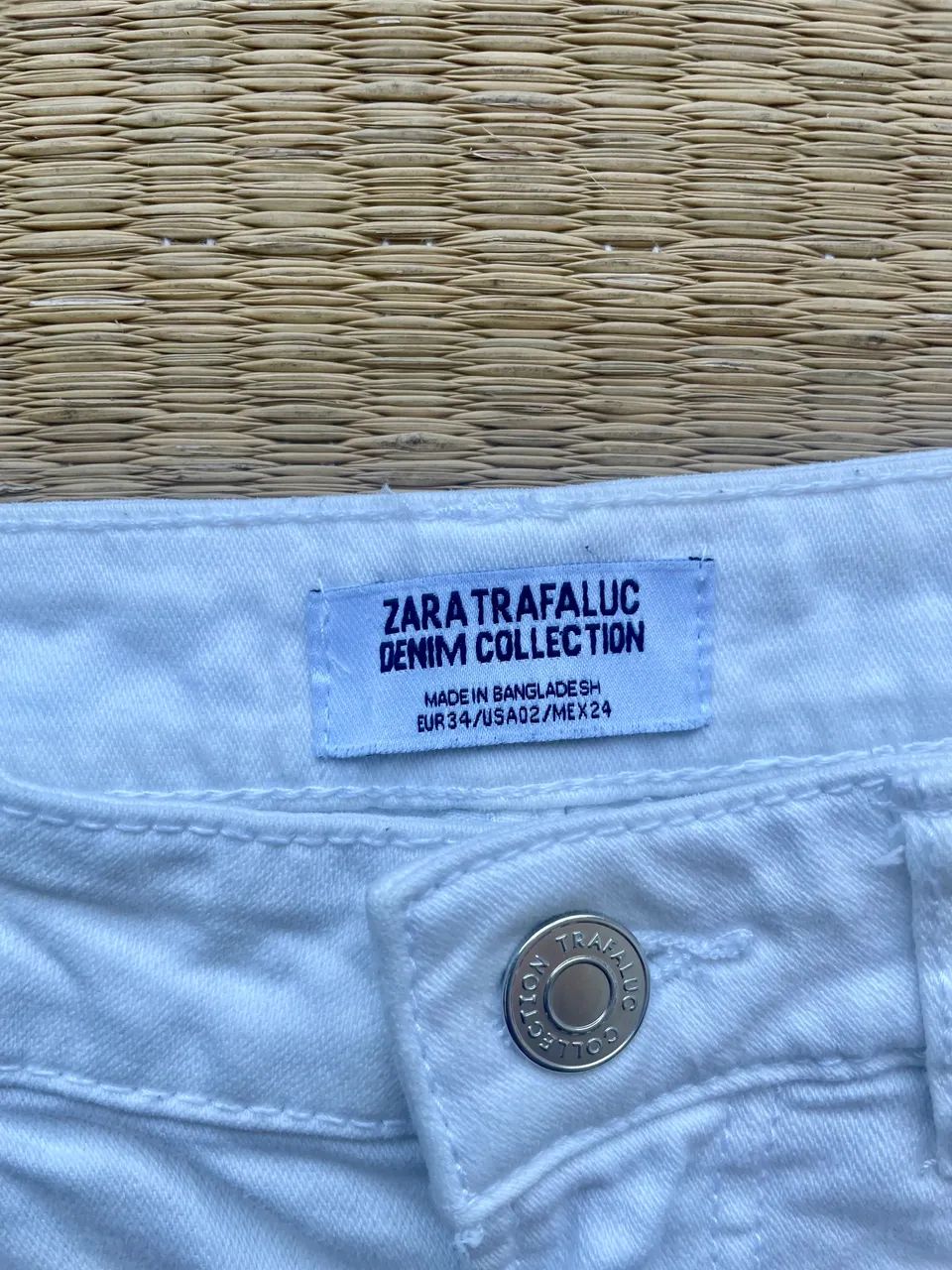 Calça branca zara 36 - Foto 4