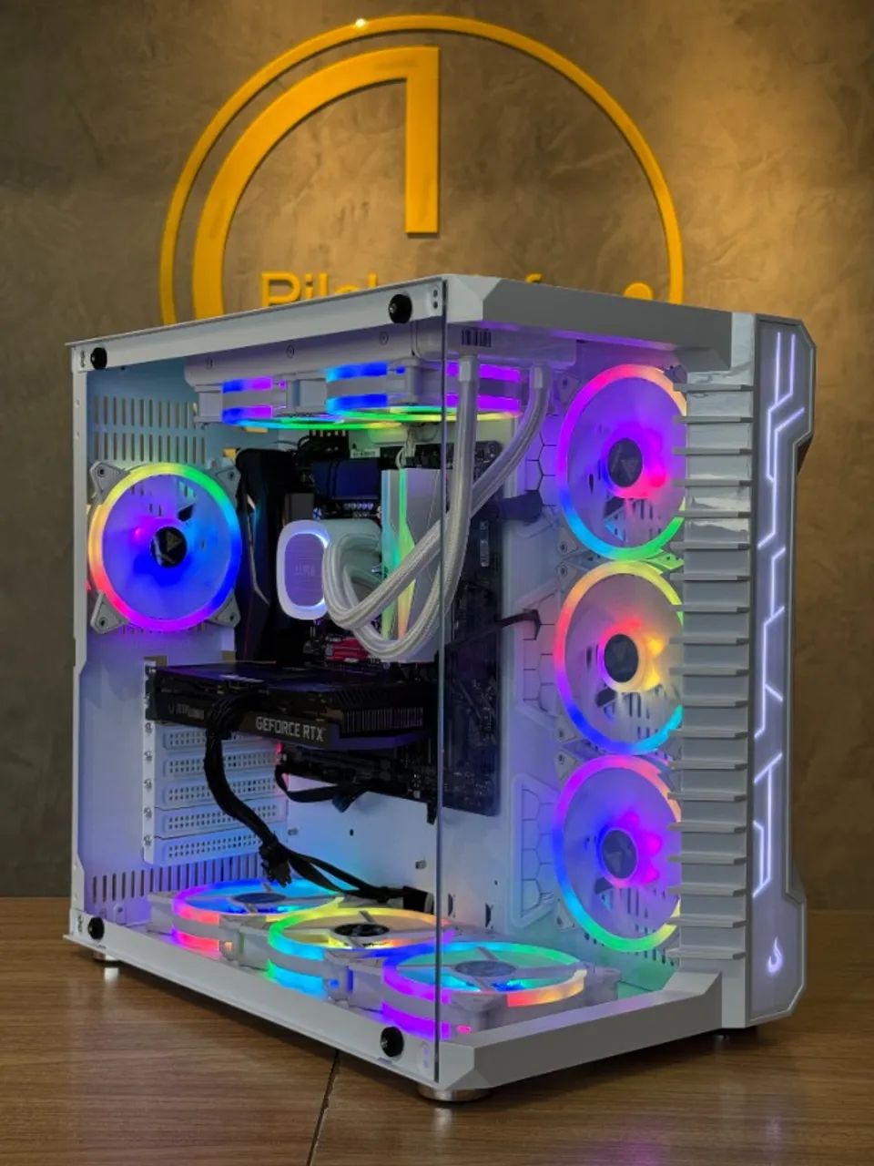 PC Gamer Intel Core i9 9900K + RTX 3060TI 8GB - Loja Física - Garantia - Até 18x