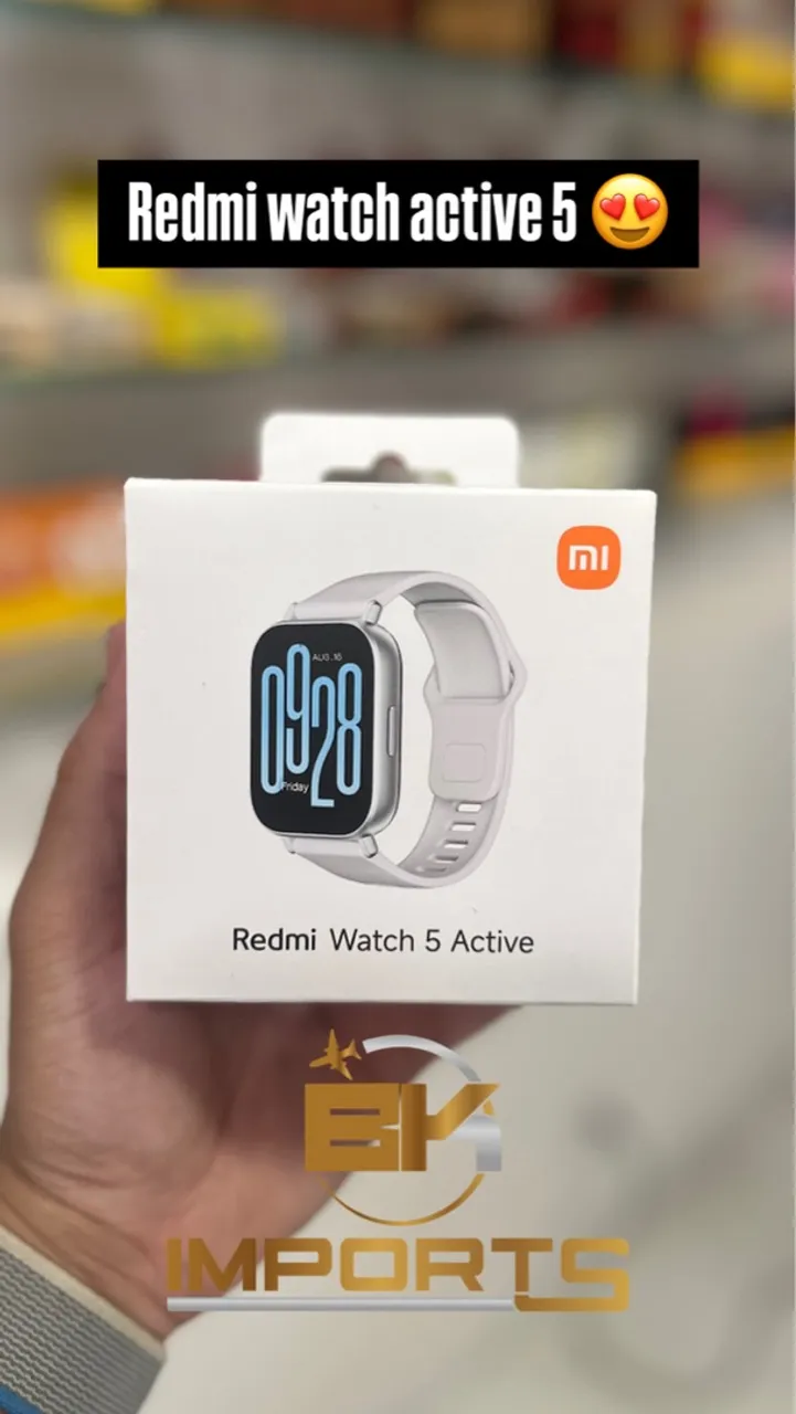 Relógio Smartwatch Xiaomi Redmi Watch 5 Active (Lacrado)