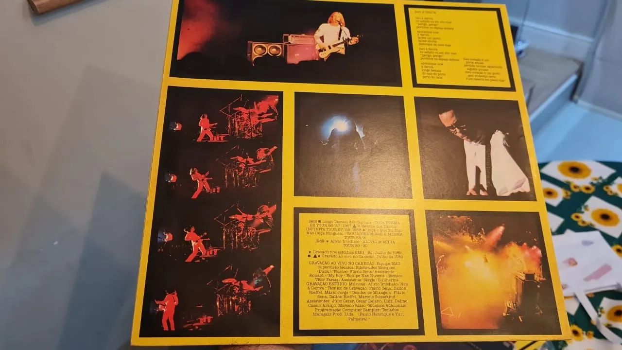 Engenheiros do Hawaii - Álbum Vinil + LP Raul + LP A-ha (sem capa os dois) - Foto 2